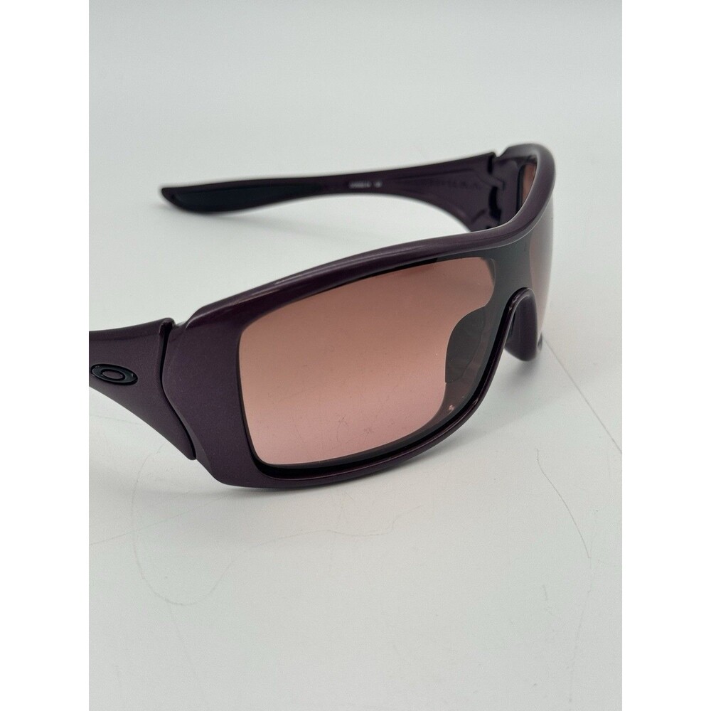Oakley Forecastle 009092-04 Sunglasses, Plum Frame , Rose- Tinted Lenses